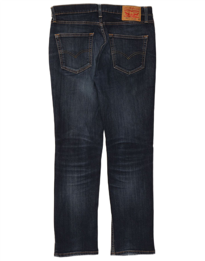 Levi's Herren 511 Slim Jeans W32 L30 Marineblau Baumwolle