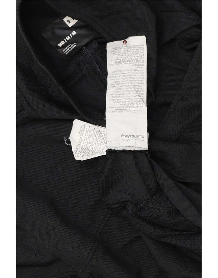 Under Armour Herren-Trainingsanzug-Top-Jacke aus mittelschwarzem Polyester