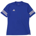 Adidas Herren Climalite T-Shirt Top Mittelblaues Polyester