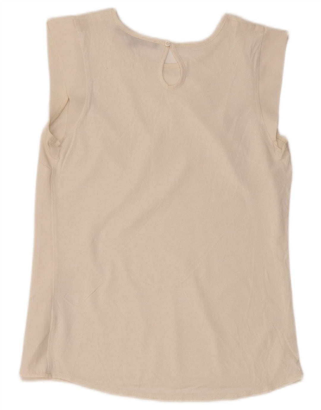 French Connection Damen-Blusenoberteil, Größe S, UK 10, Weiß, Polyester