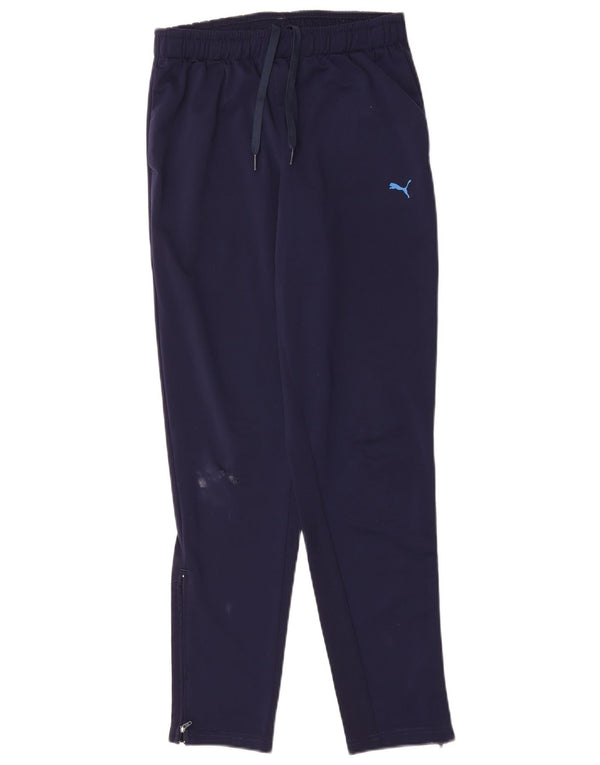Puma Trainingshose für Jungen, 13–14 Jahre, marineblaues Polyester