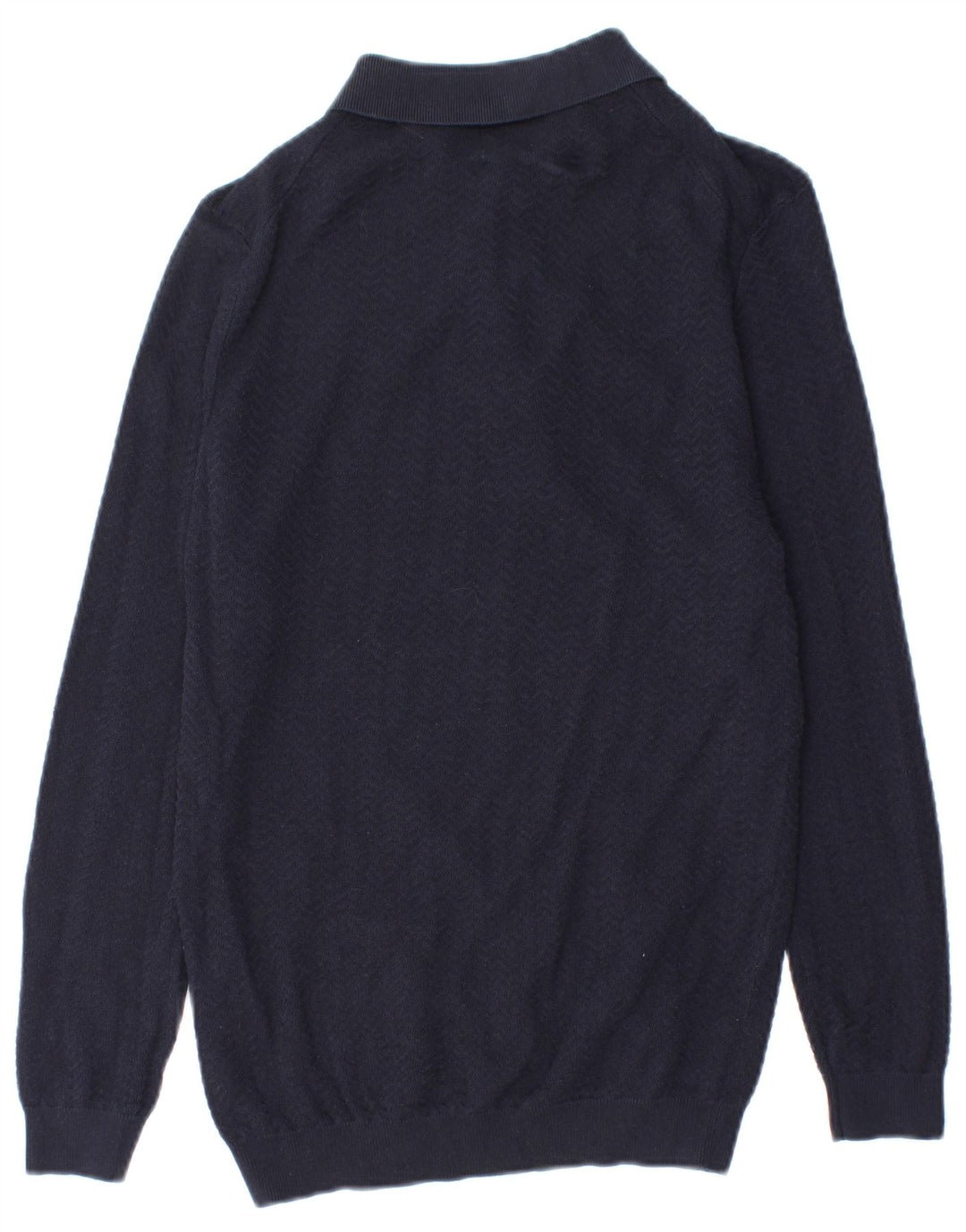 Zara Herren-Pullover mit Rollkragen, mittelgroß, Marineblau
