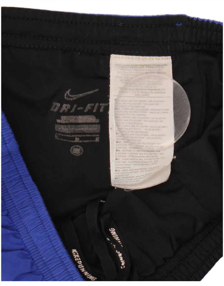 Nike Herren Dri Fit Sportshorts Mittelblaues Polyester