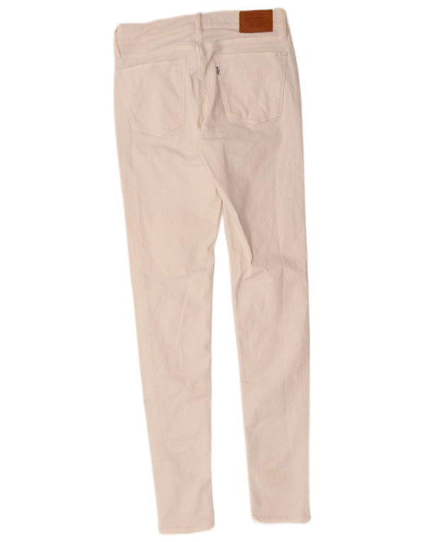 Levi's Womens 710 Super Skinny Jeans W27 L29 White