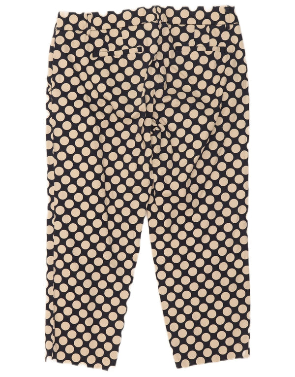 J. Crew Damen City Fit Caprihose US 8 Medium W34 L23 Marineblau