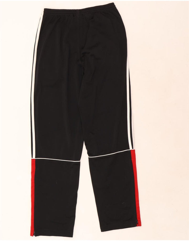 Adidas Trainingshose für Jungen, 13–14 Jahre, schwarzes Colourblock-Polyester
