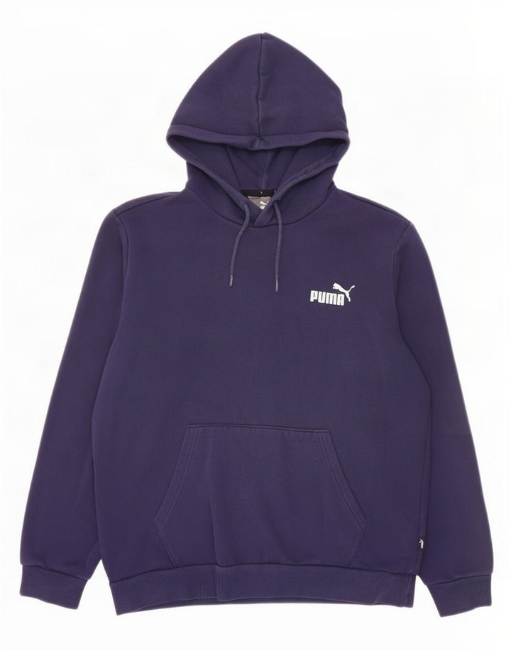 Puma Herren Kapuzenpullover aus Baumwolle in mittlerem Marineblau