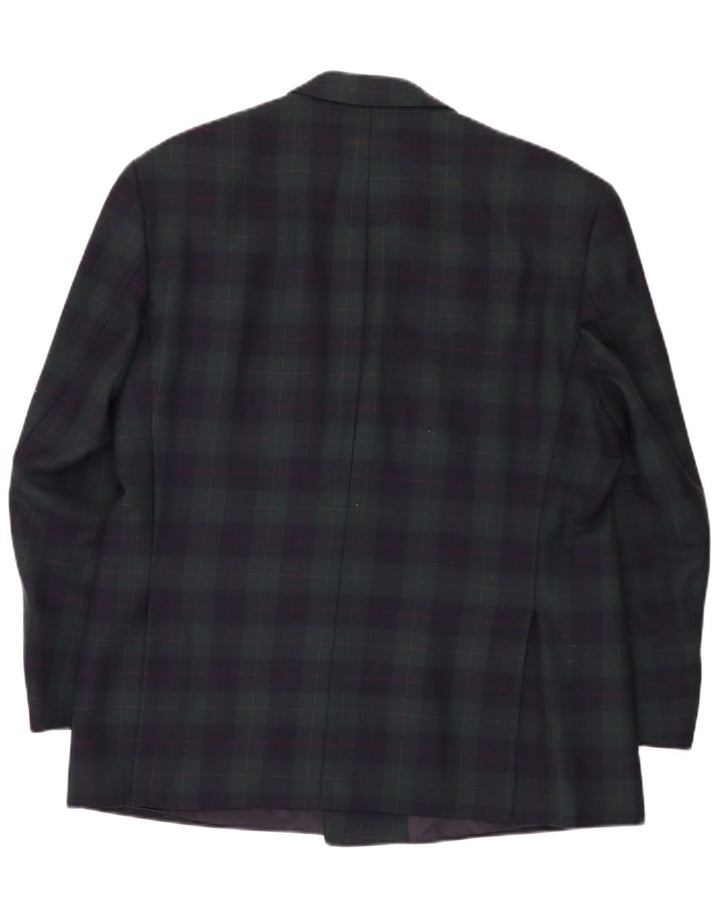 Baumler Herren-Blazer, zweireihig, Gr. 40, groß, grün kariert
