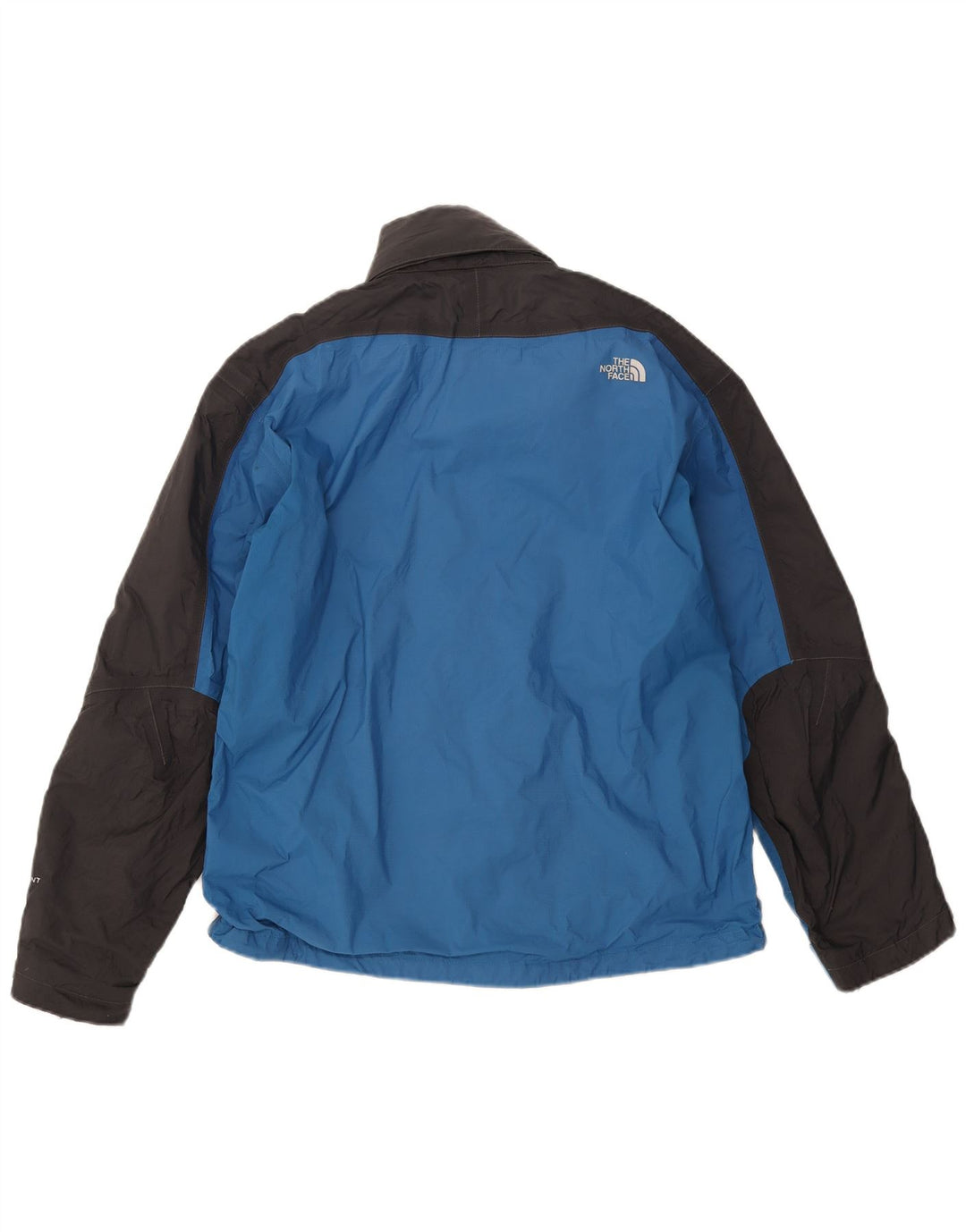The North Face Herren-Regenjacke UK 38 Mittelblauer Farbblock