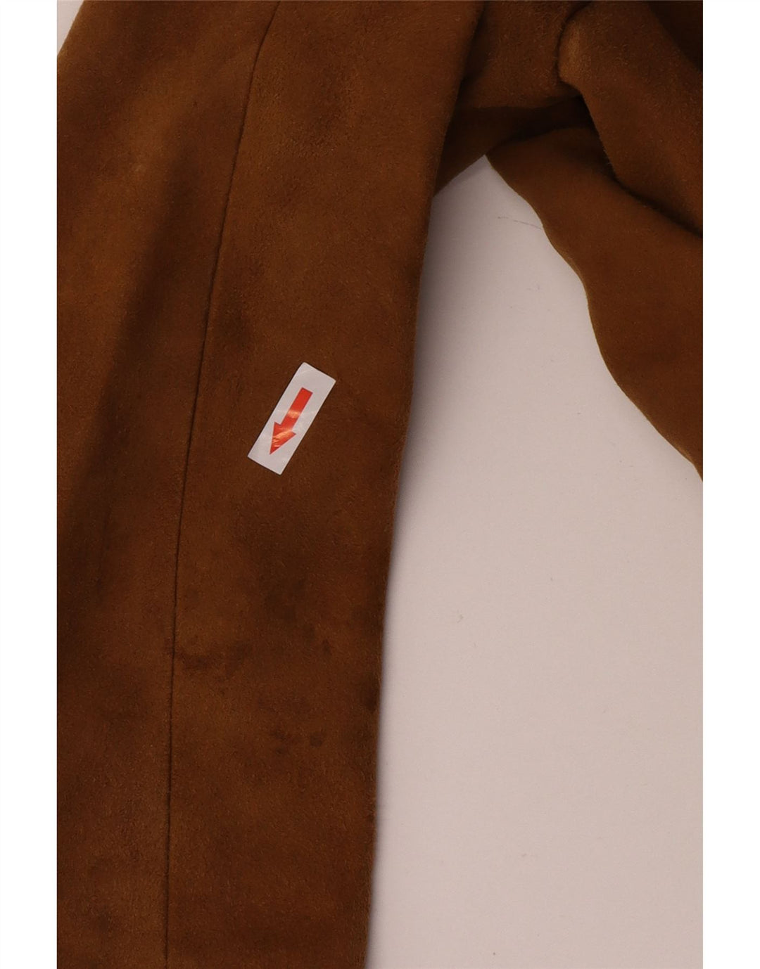 Vintage Herren Wildlederjacke IT 48 Mittelbraun