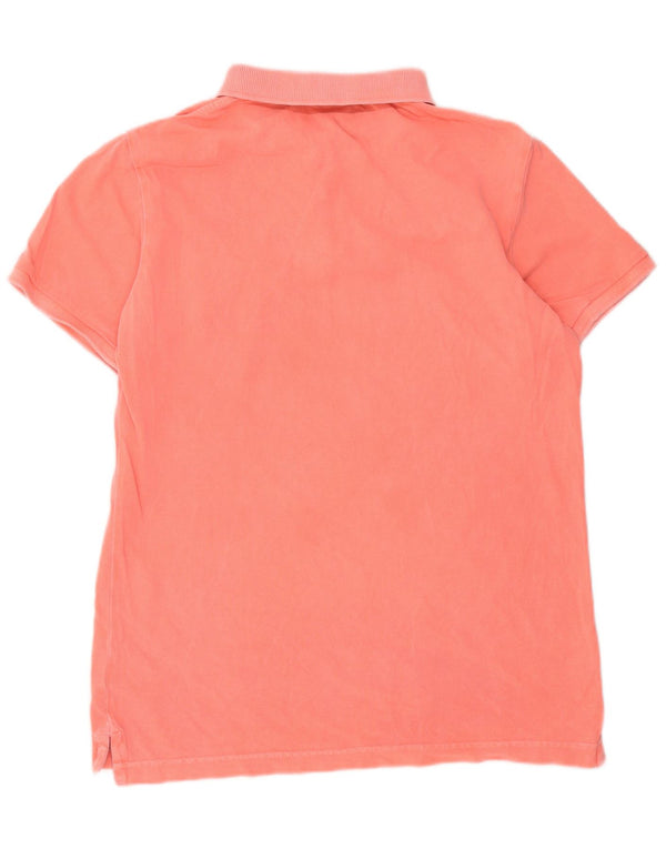 Superdry Herren Premium Poloshirt 2XL Rosa Baumwolle