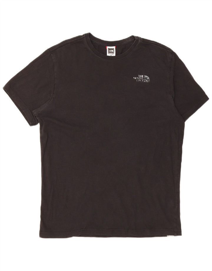 The North Face Herren Grafik-T-Shirt-Oberteil Mittelschwarz