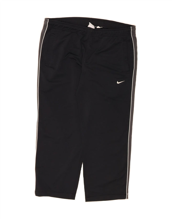 NIKE Mens Capri Tracksuit Trousers Medium  Black Vintage Nike and Second-Hand Nike from Messina Hembry 