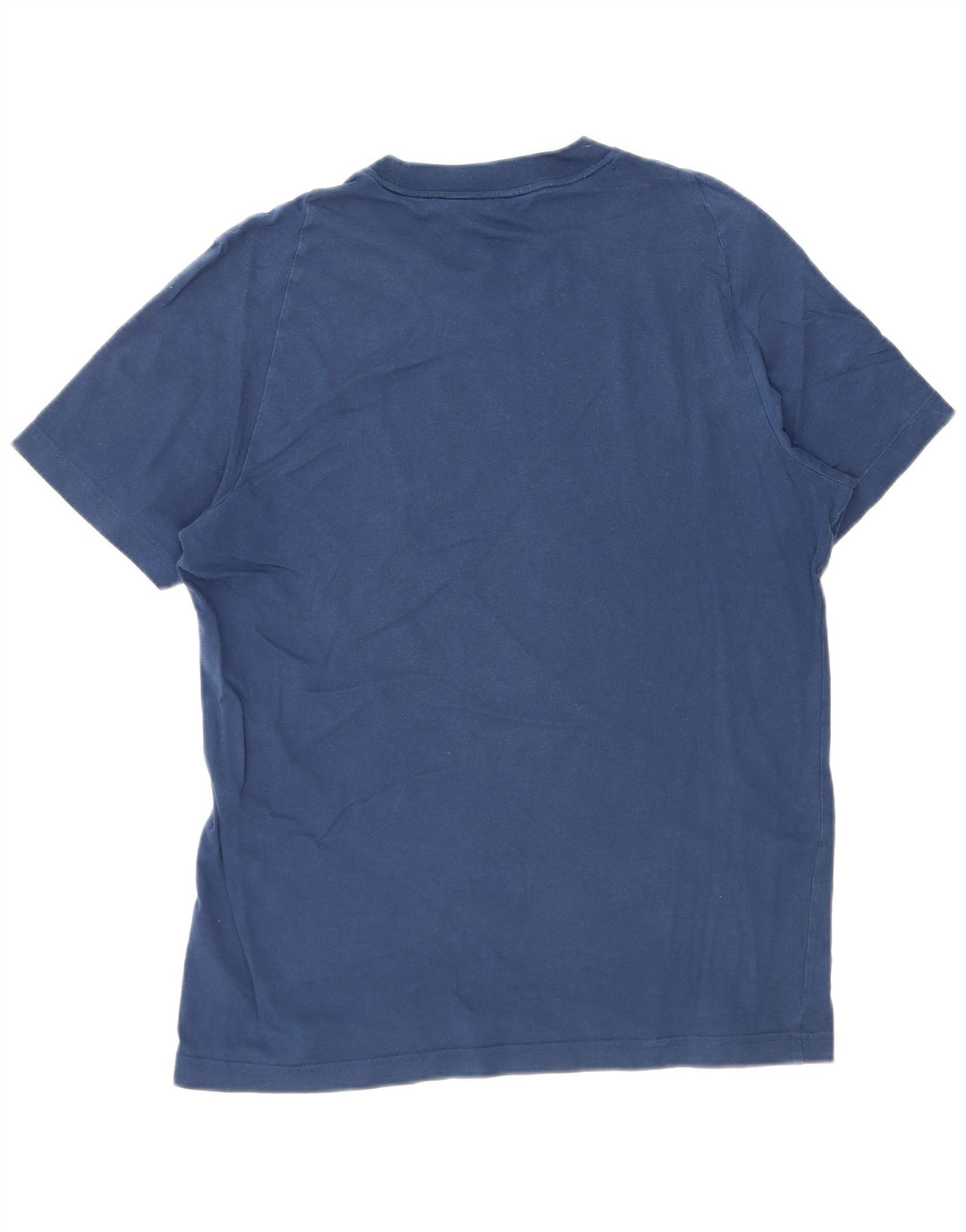ADIDAS Mens Graphic T-Shirt Top Medium Navy Blue