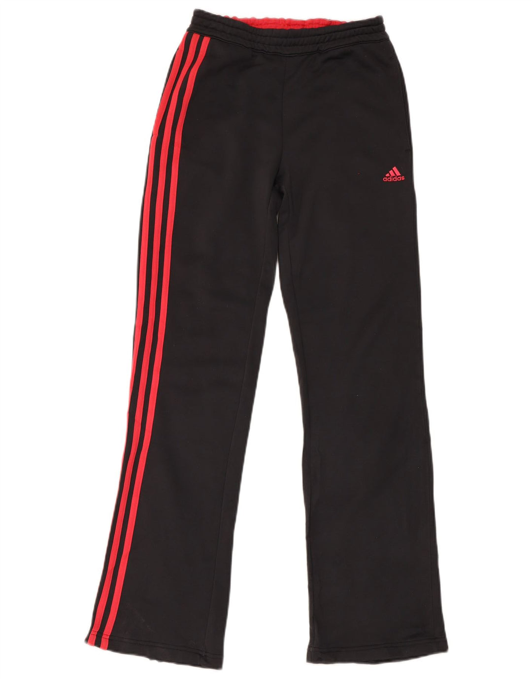 Adidas Damen Trainingshose UK 10 Small Grau Polyester