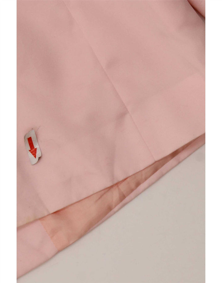 Benetton Damen Zweireiher-Blazerjacke, UK 14, Mittelrosa, Polyester