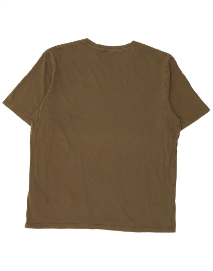 Jack & Jones Herren T-Shirt Top XL Khaki Baumwolle
