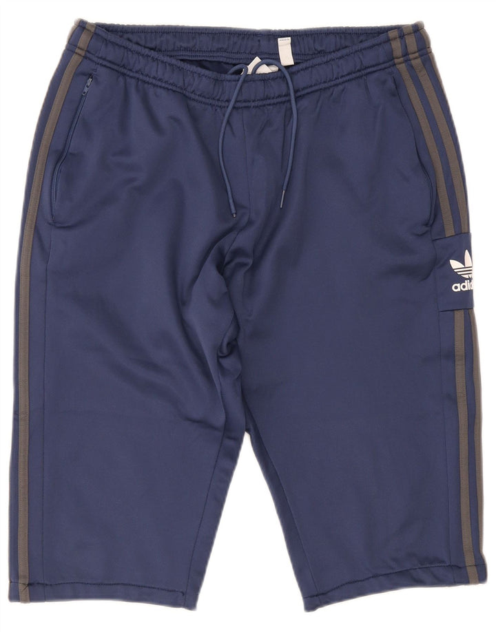 Adidas Herren-Sportshorts, groß, marineblau, Polyester