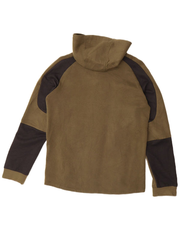 Puma Jungen Zip Hoodie Pullover 15-16 Jahre Grün Colourblock
