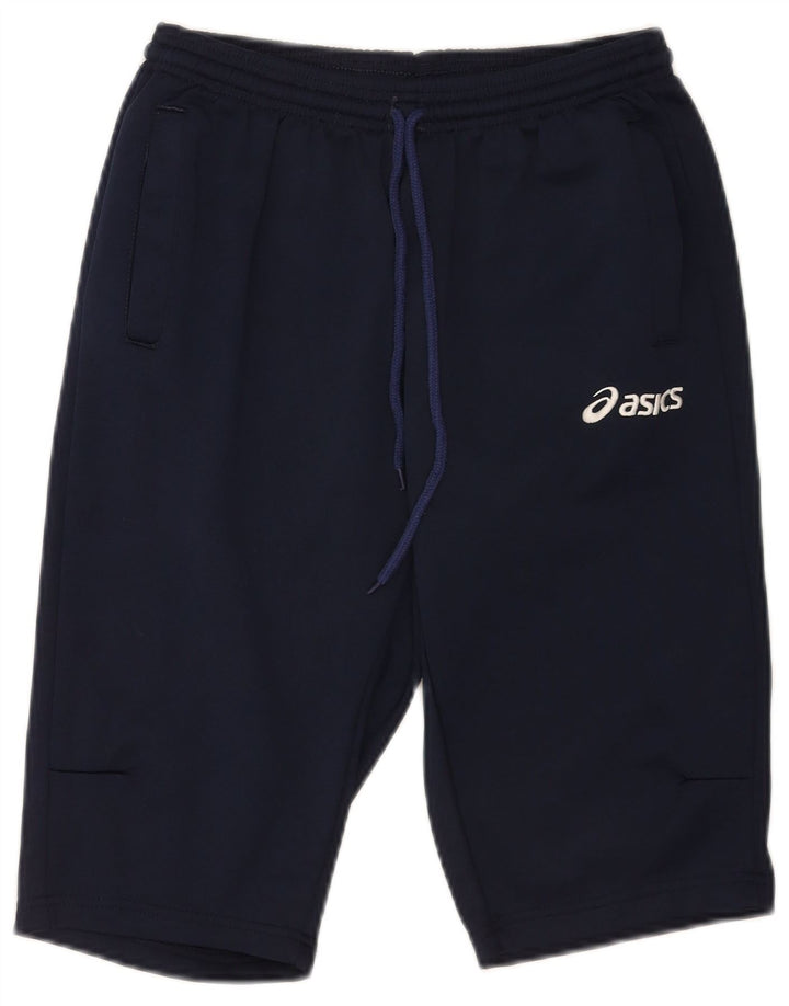 Asics Herren-Sportshorts, groß, marineblaues Polyester