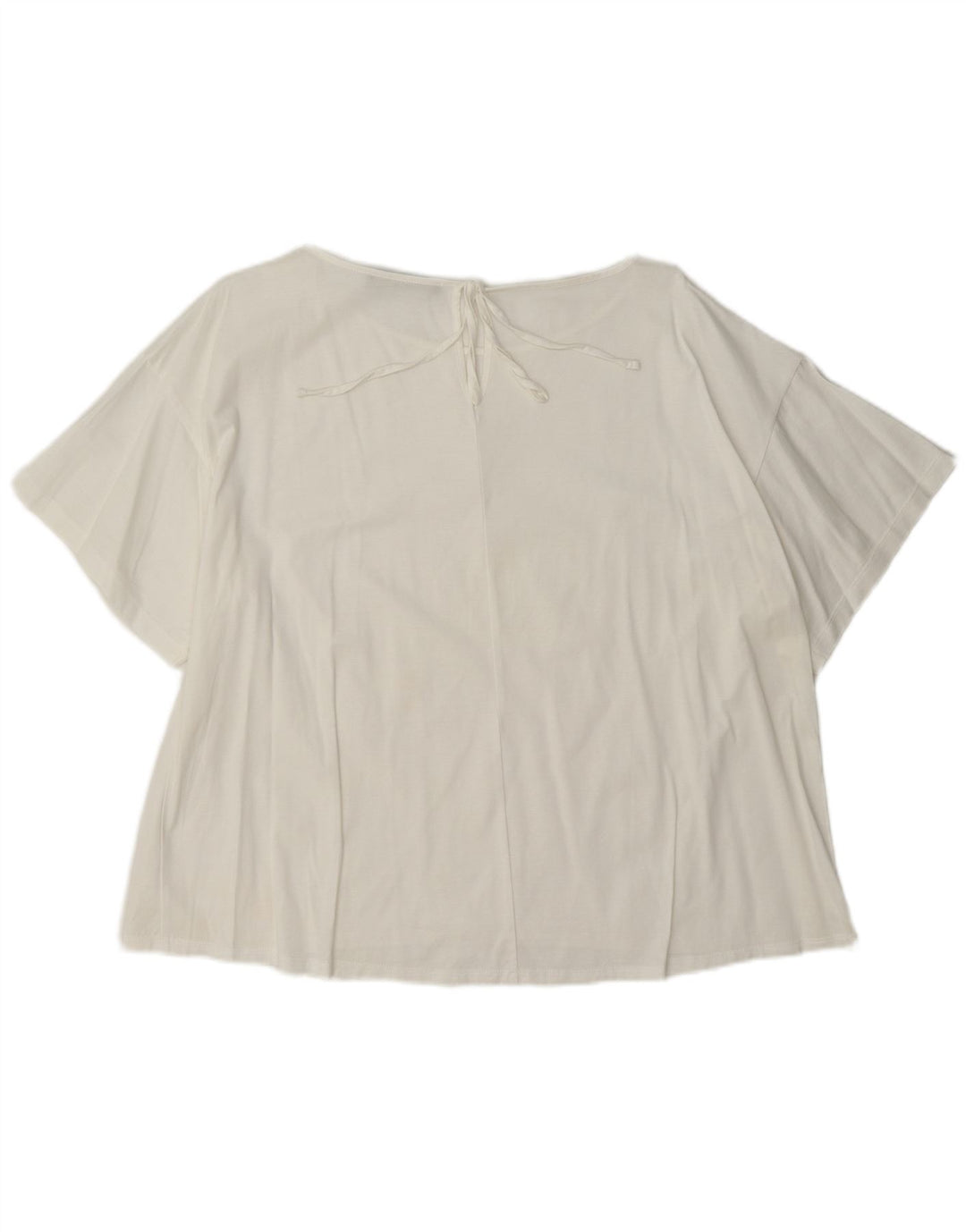 Max Mara Damen Wochenend-Blusenoberteil UK 18 XL Weiß