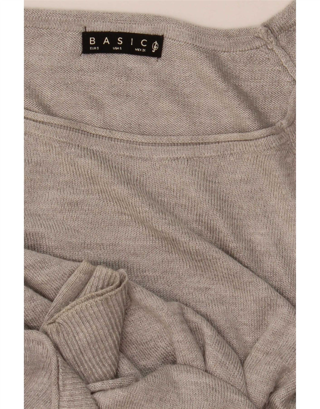 Stradivarius Damen-Blusenoberteil mit lockerer Passform, Gr. 10, Grau