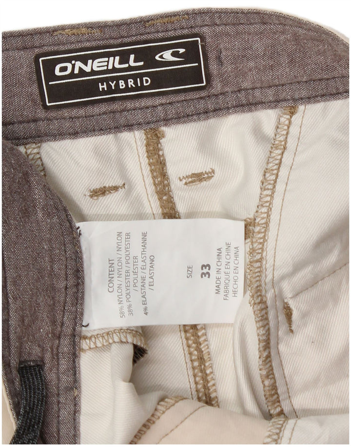 O'Neill Herren Chinoshorts W33 Medium Off White Nylon