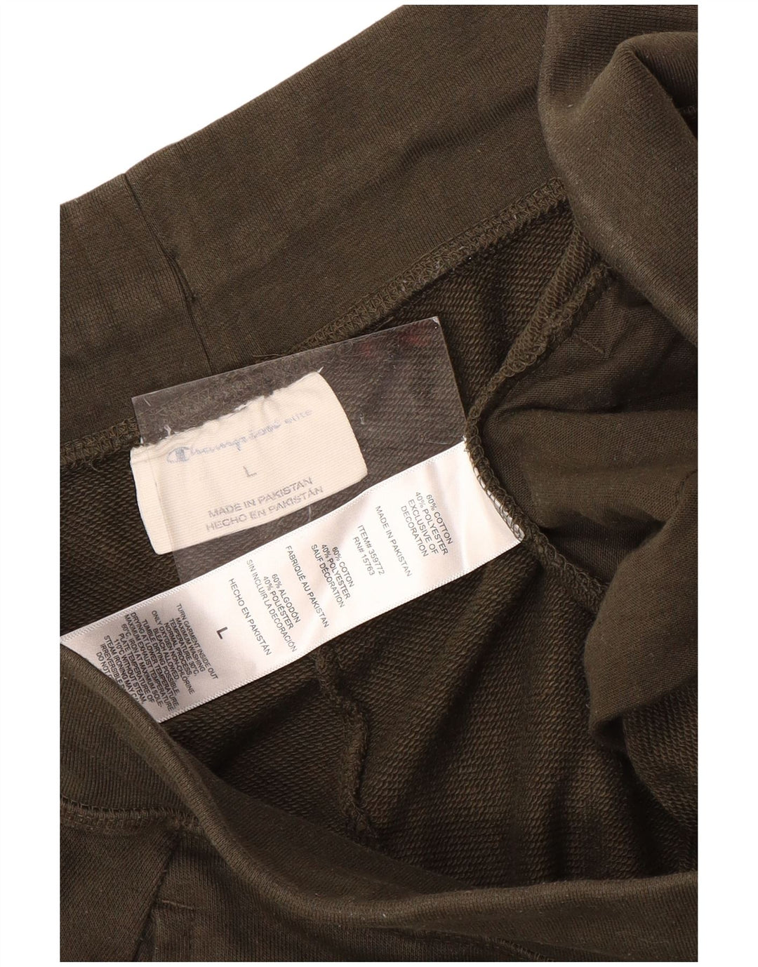 Champion Herren-Trainingshose, Jogginghose, groß, Khaki, Baumwolle