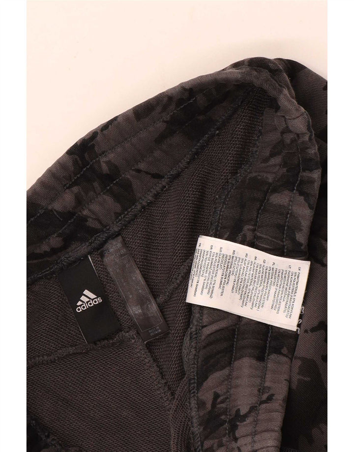 Adidas Herren Trainingshose Jogger mittelgraue Camouflage-Baumwolle