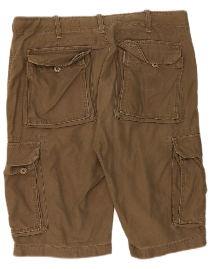Gaudi Herren Cargoshorts IT 50 Large W38 Khaki Baumwolle