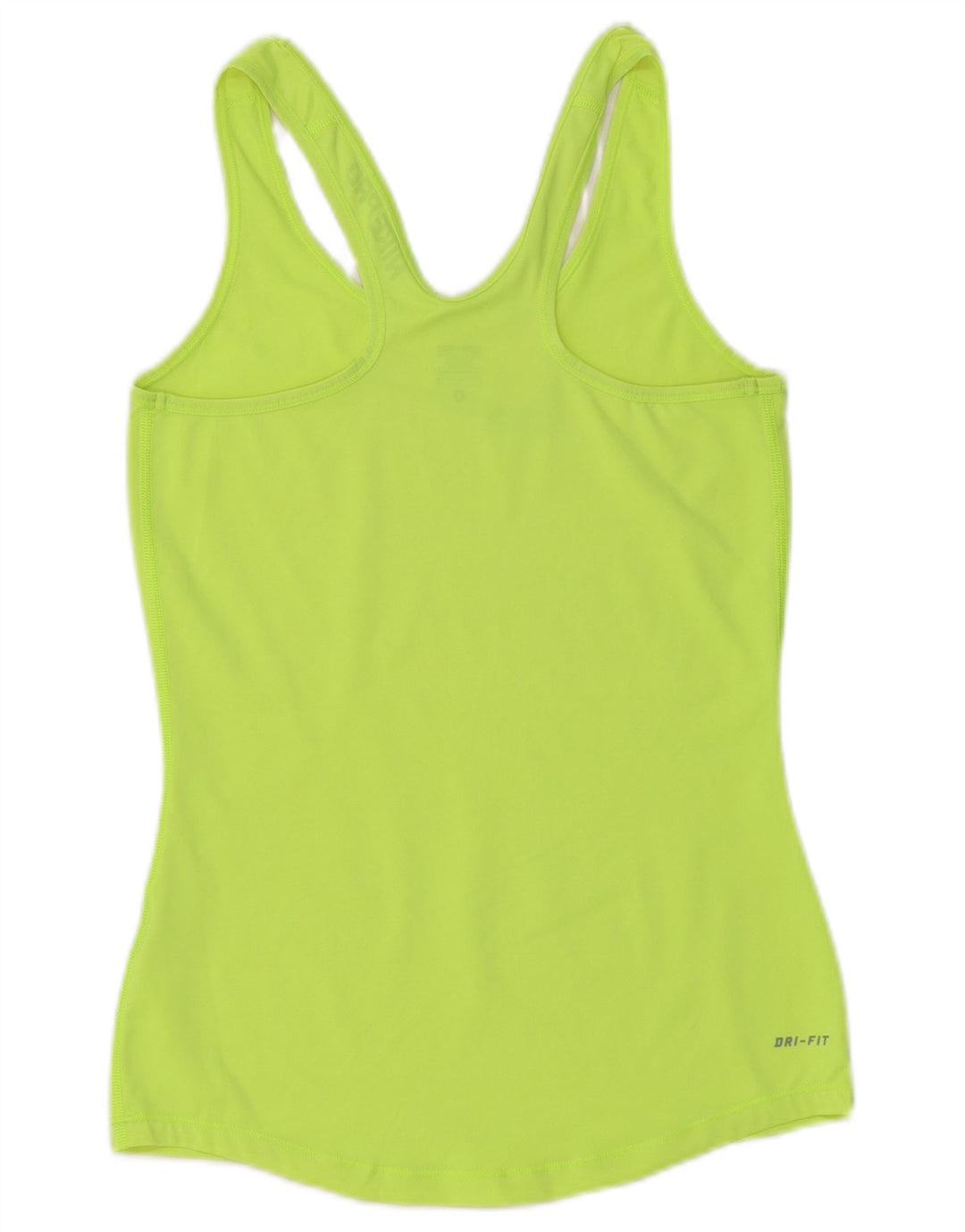 NIKE Damen Graphic Vest Top UK 8 Small Grün Synthetik
