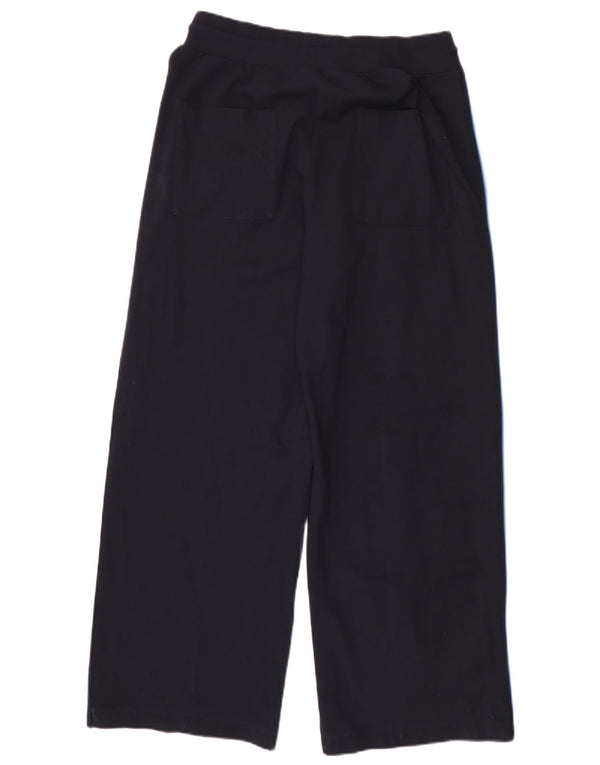 Marks & Spencer Damen-Hose mit hoher Taille, UK 14, Größe L W30 L30, Marineblau