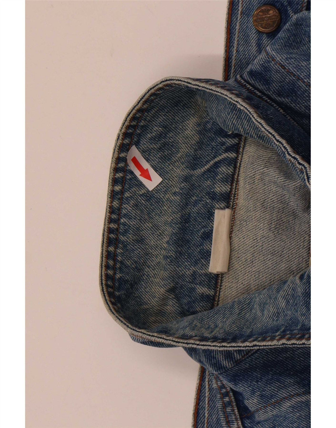 CLARK Herren Jeansjacke UK 42 XL Blau