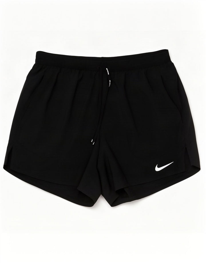 Nike Damen Dri Fit Sport Shorts UK 10 Small Schwarz
