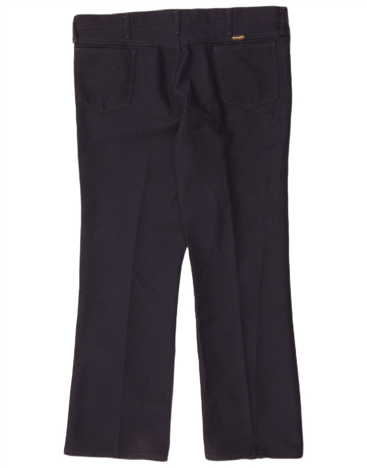 WRANGLER Gerade Freizeithose für Herren, W42, L30, Marineblau, Polyester