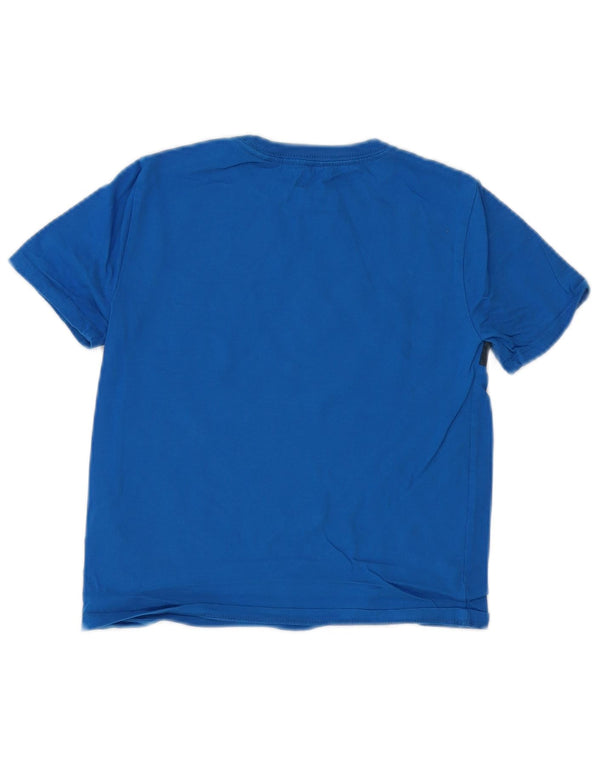 Tommy Hilfiger Jungen-T-Shirt mit Grafik, 8–9 Jahre, Mittelblau, Farbblock