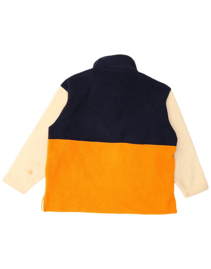 Murphy & Nye Herren-Fleecepullover mit Grafik, groß, mehrfarbig, Farbblock