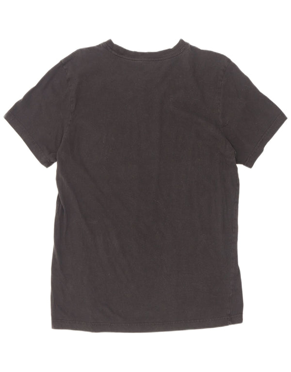 Adidas Herren Grafik T-Shirt Top Medium Schwarz Baumwolle