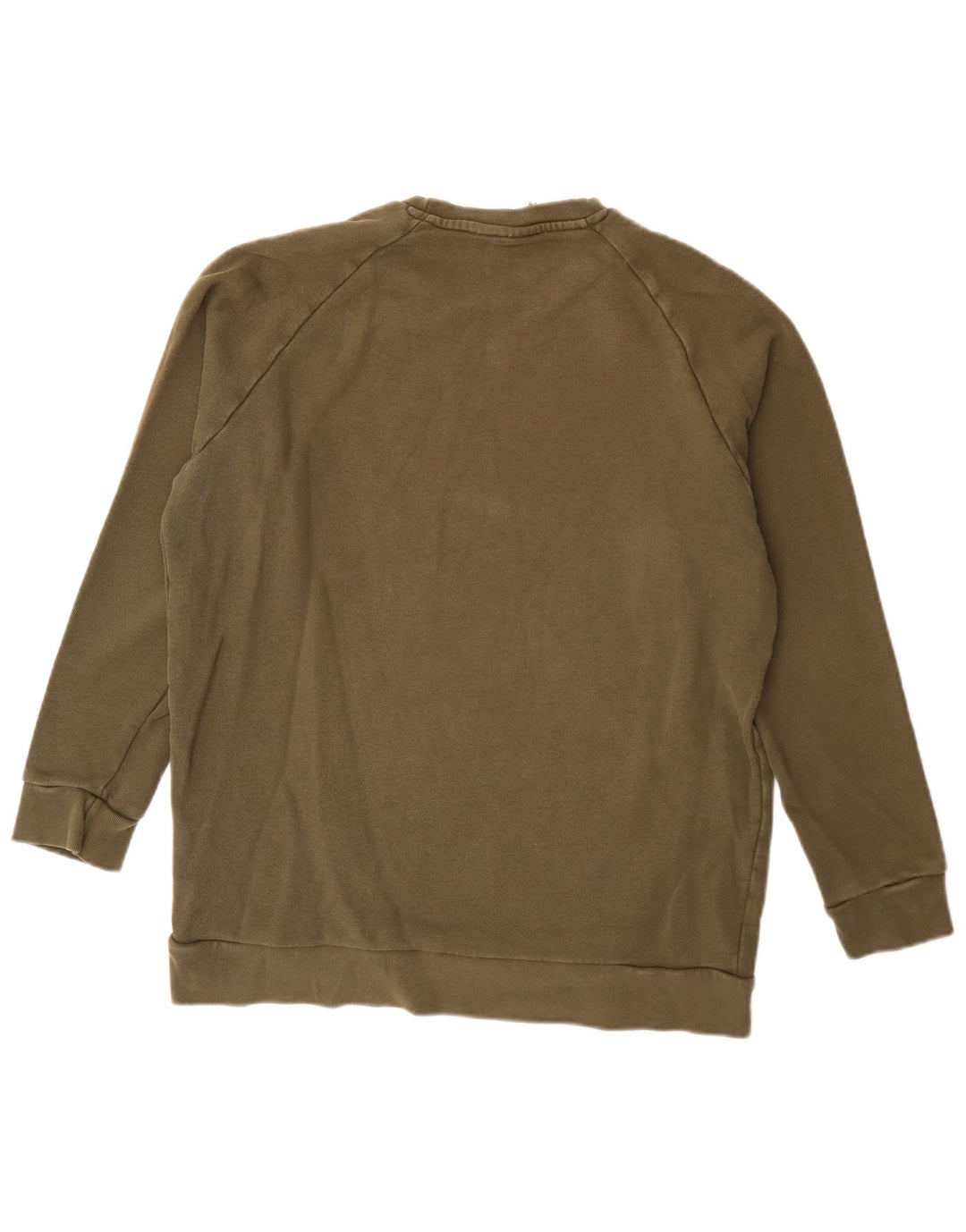 Adidas Herren Sweatshirt Pullover Large Khaki Baumwolle