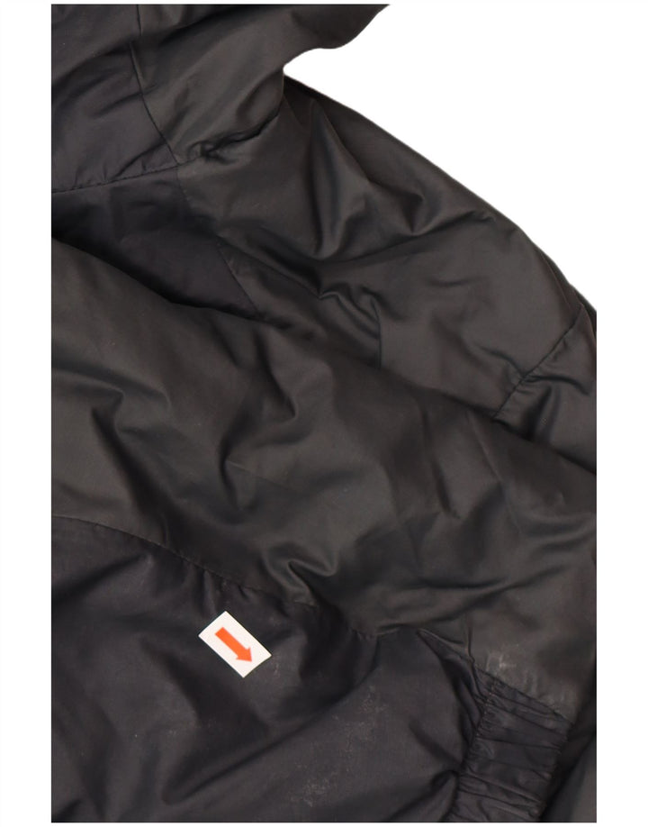 Nike Herren-Windbreakerjacke mit Kapuze, UK 36, Größe S, Schwarz, Polyester