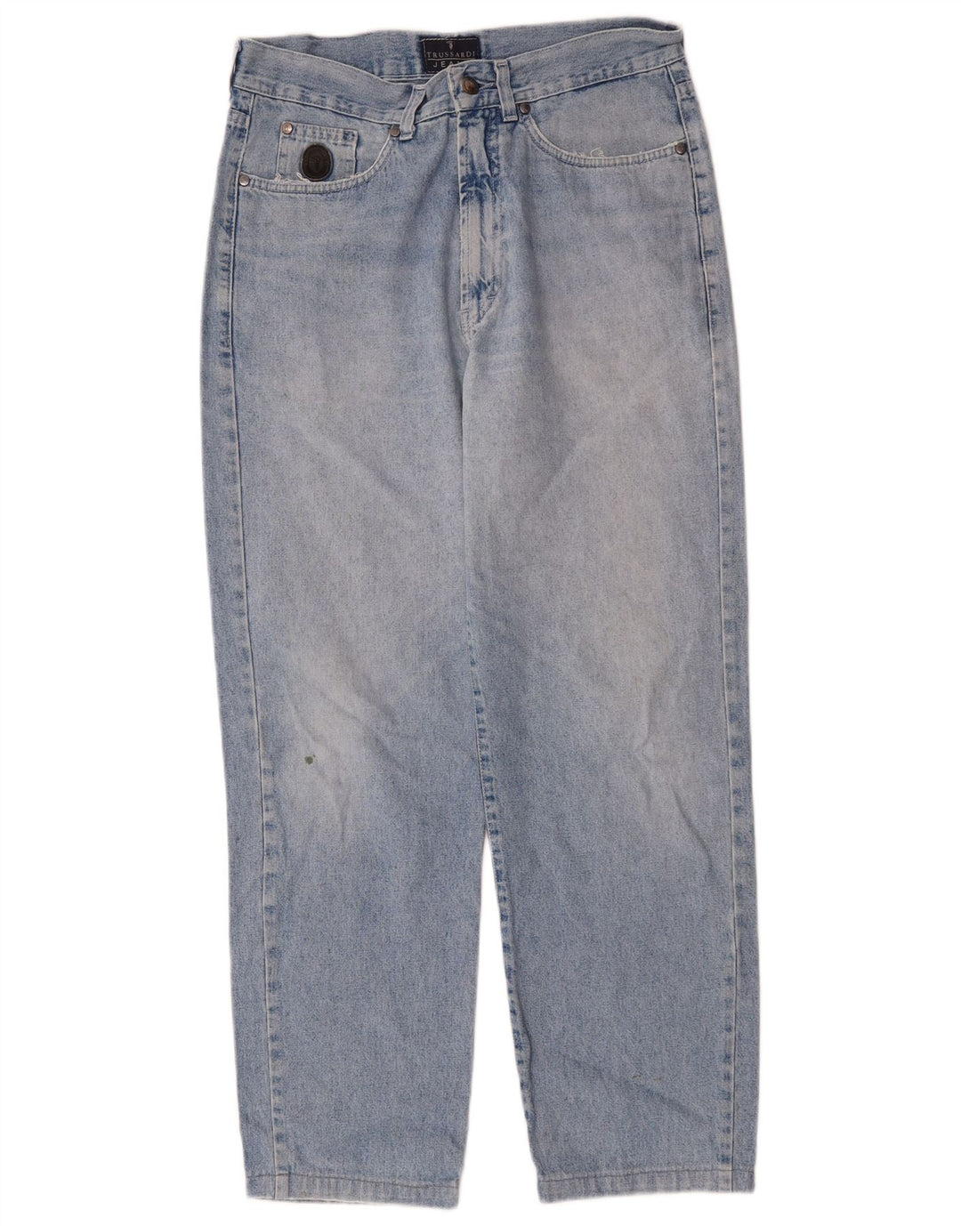 TRUSSARDI Herren Tapered Jeans W33 L28 Blau