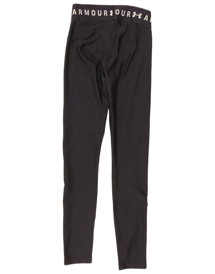 Under Armour Damen-Kompressions-Leggings mit Grafik, UK 10, Größe S, Schwarz, Sport