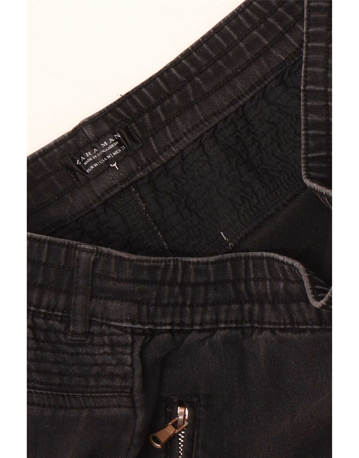 Zara Herren-Jogginghose, Größe M, W31, L29, Schwarz