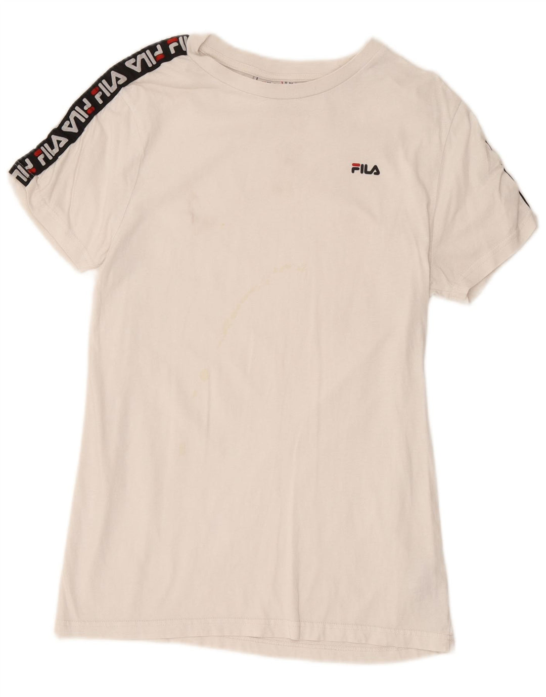 Fila Herren-T-Shirt mit Grafik, mittelweiße Baumwolle