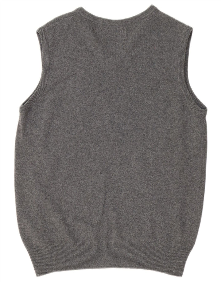 Kappa Herren Weste Tank Top Mittelgraue Wolle