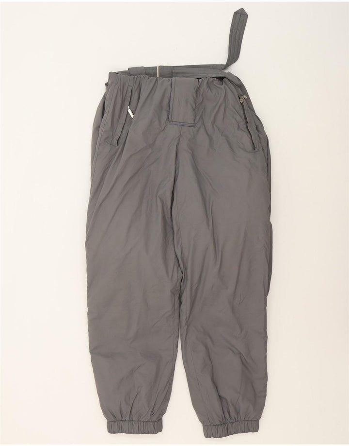 Vintage Herren-Ski-Overall, klein, grau, Farbblock