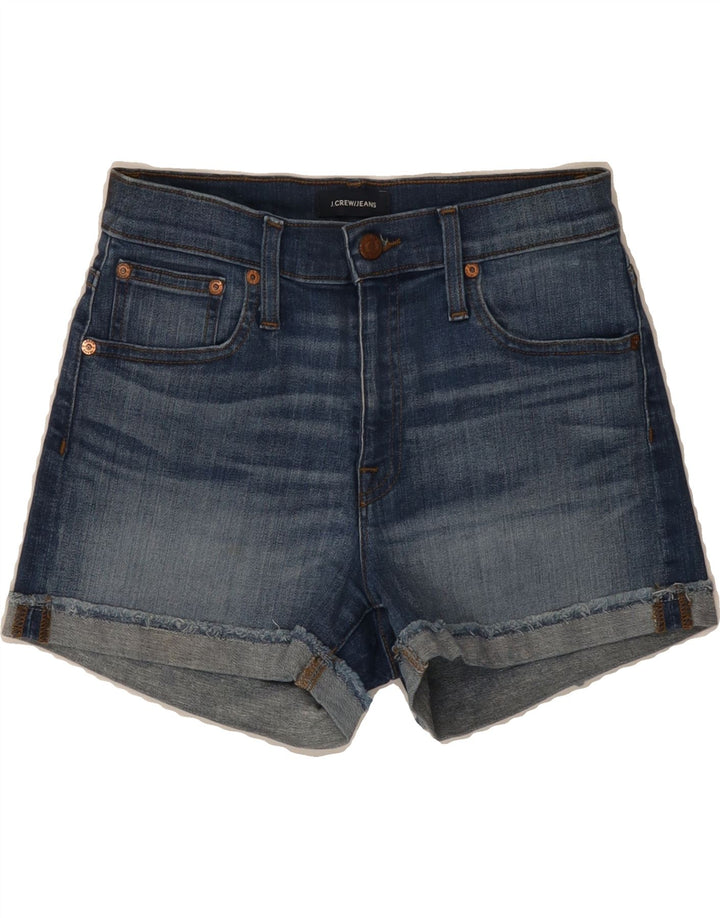 J. CREW Womens Denim Shorts W25 XS Blue Cotton Vintage J. Crew and Second-Hand J. Crew from Messina Hembry 