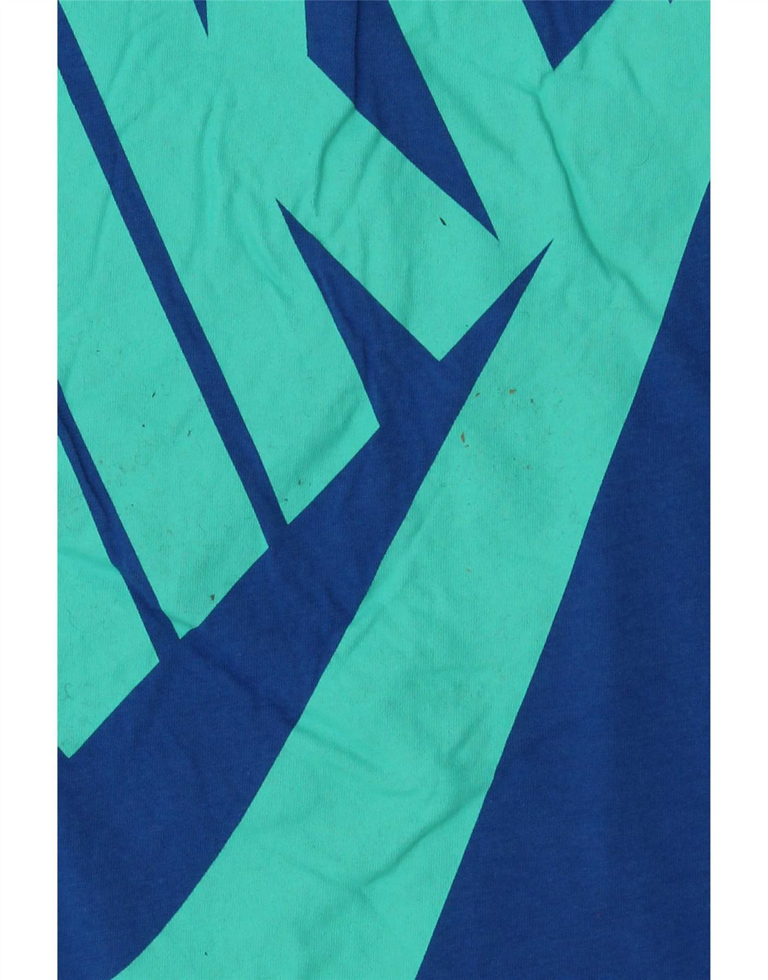 Nike Damen Slim Fit Graphic Vest Top UK 12/14 Mittelblau