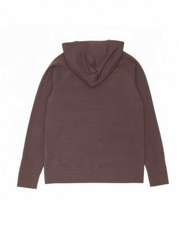 Under Armour Damen-Kapuzenpullover mit lockerer Passform, UK 14, Mittelgrau, Farbblock