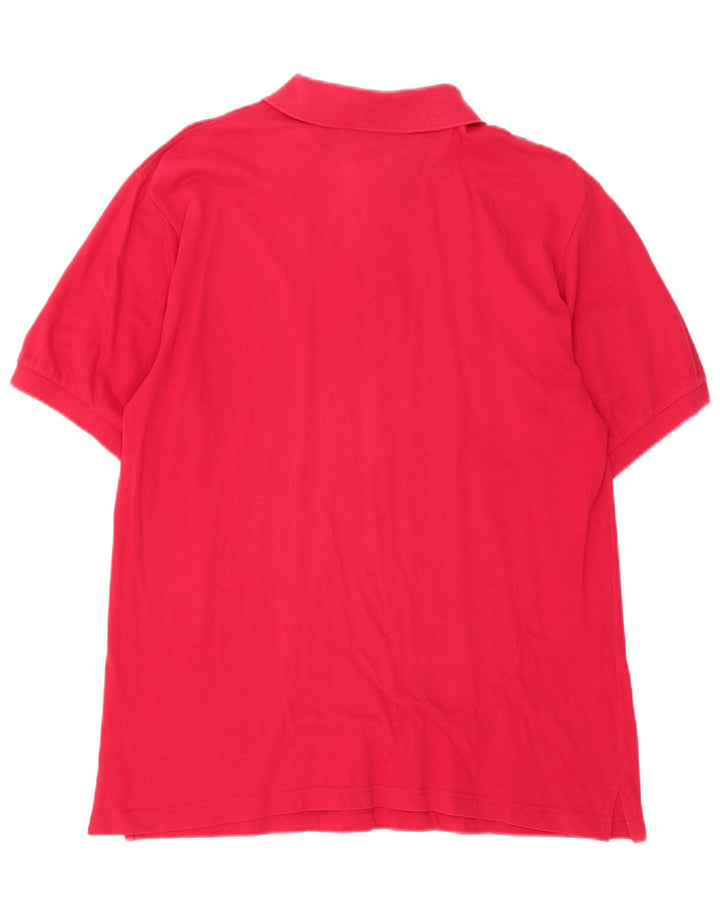 Sergio Tacchini Herren Poloshirt IT 48 Mittelrosa
